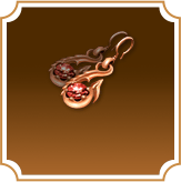 Kahon ng Fire Dragon Earring