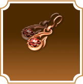 Kahon ng Fire Dragon Earring