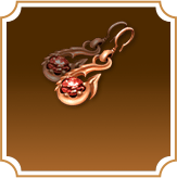 Kahon ng Fire Dragon Earring